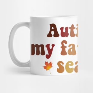Autism Is My Favourite Season Mug